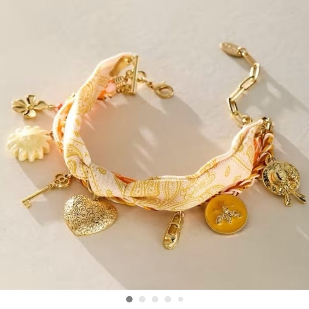 Free People High Noon Charm Anklet NWT